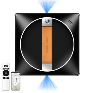Robot lave-vitres Liectroux YW710 avec double pulvérisation d'eau, capteur laser intelligent, nettoyage humide automatique, contrôle par application et télécommande, pour vitres, miroirs et surfaces lisses, noir Robot lave-vitres Liectroux YW710 avec double pulvérisation d'eau, capteur laser intelligent, nettoyage humide automatique, contrôle par application et télécommande, pour vitres, miroirs et surfaces lisses, noir